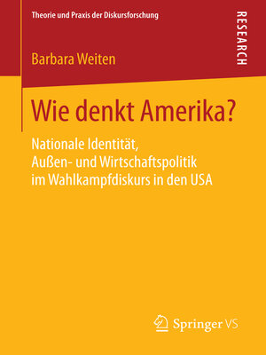 cover image of Wie denkt Amerika?